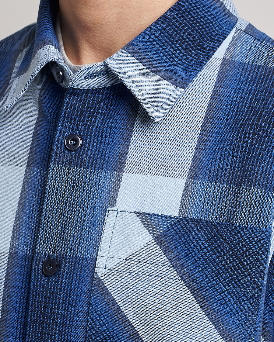 Herren | Hemden | A.P.C. | Basile Shirt Jacket Blue Plaid
