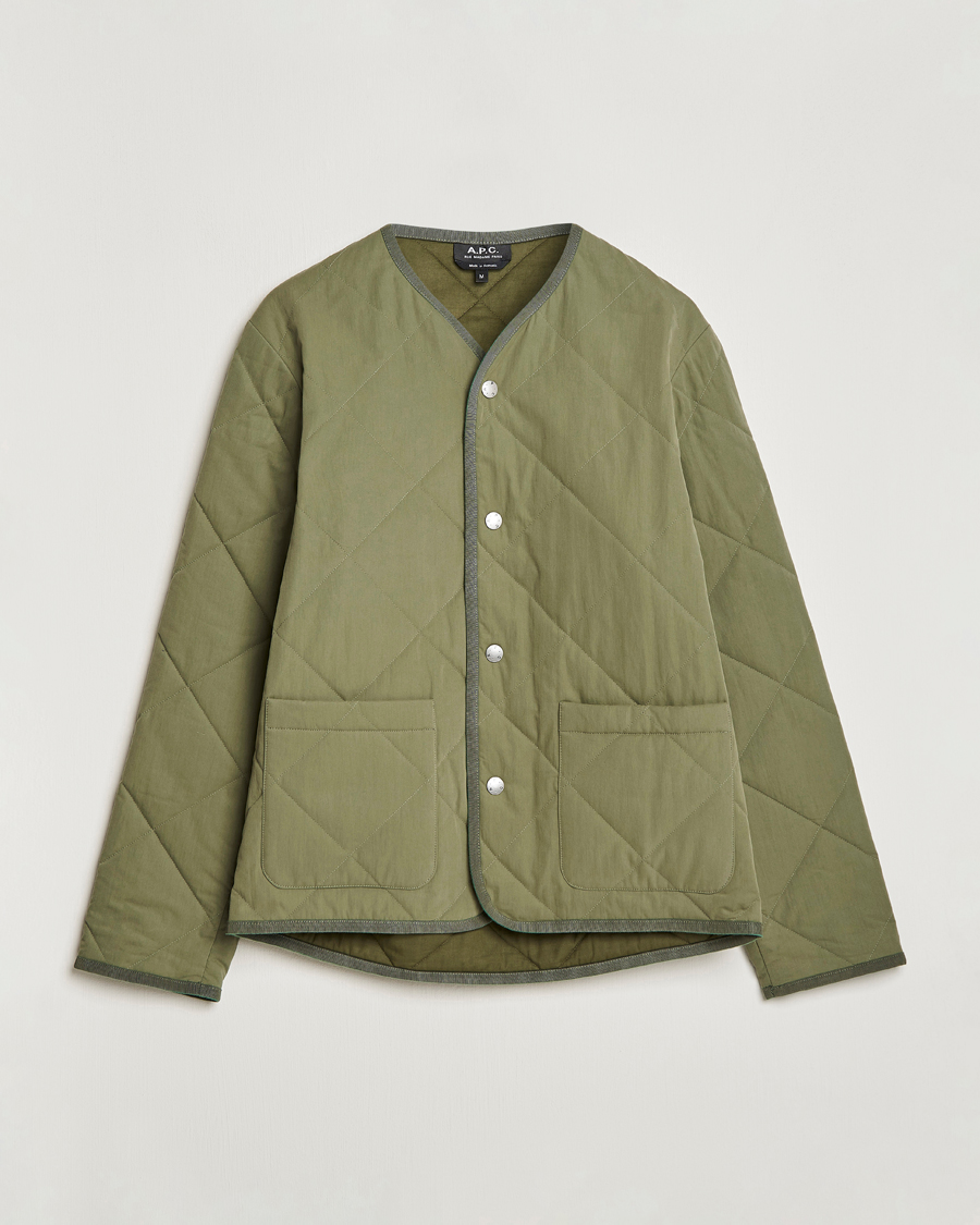 Herren | Jacken | A.P.C. | Julien Quilted Jacket Olive
