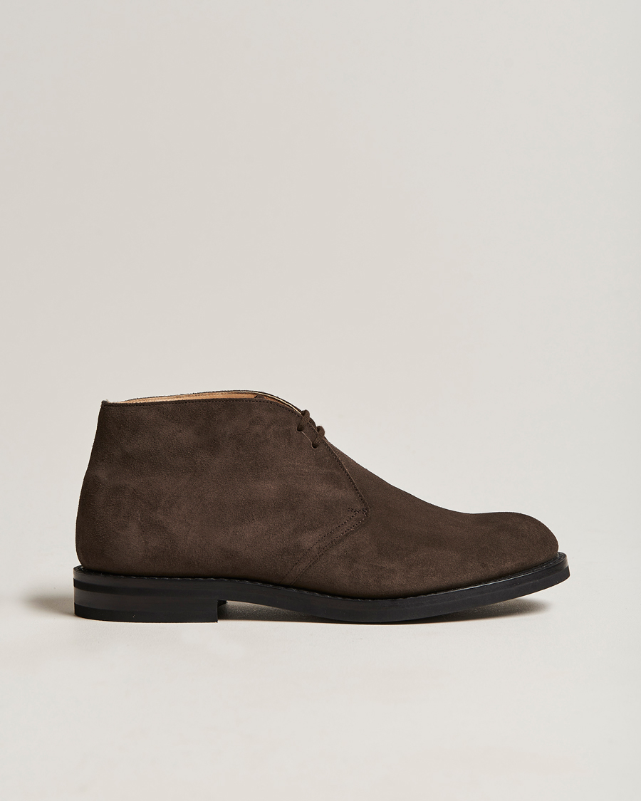 Herren | Boots | Church's | Ryder Desert Boots Dark Brown Suede