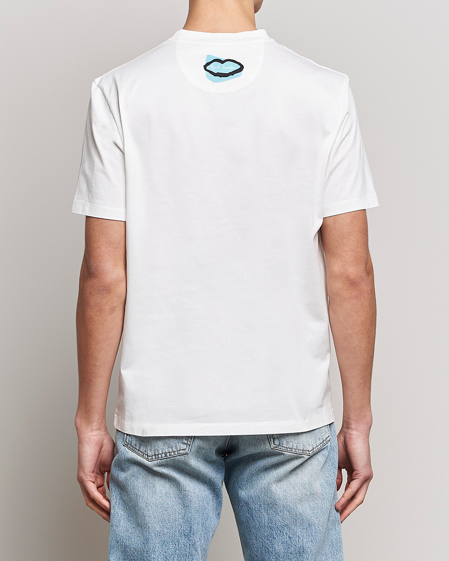 Herren | T-Shirts | Paul Smith | Cassis Print T-Shirt White
