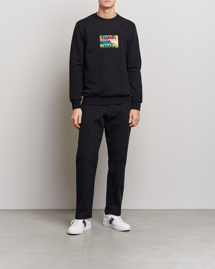 Herren | Pullover | Paul Smith | Emroidered Sweatshirt Black
