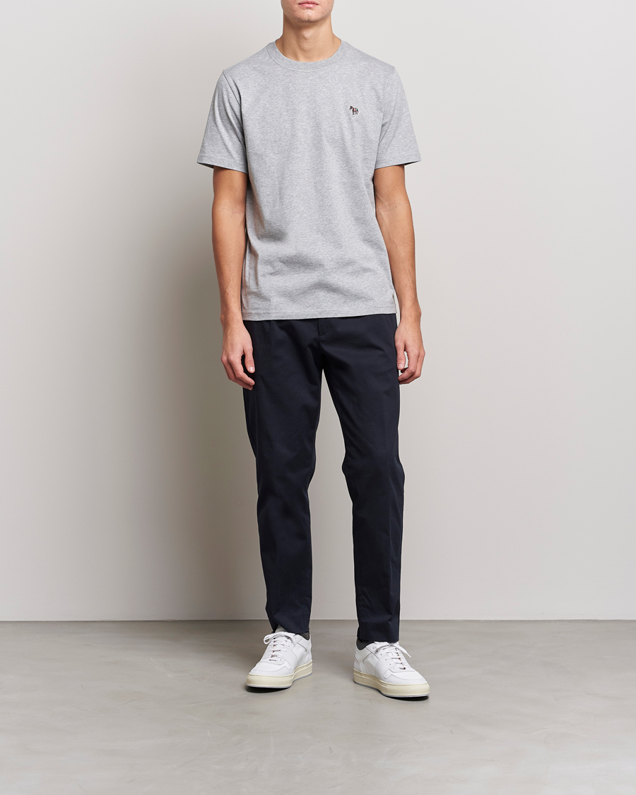 Herren | T-Shirts | PS Paul Smith | Organic Cotton Zebra T-Shirt Grey