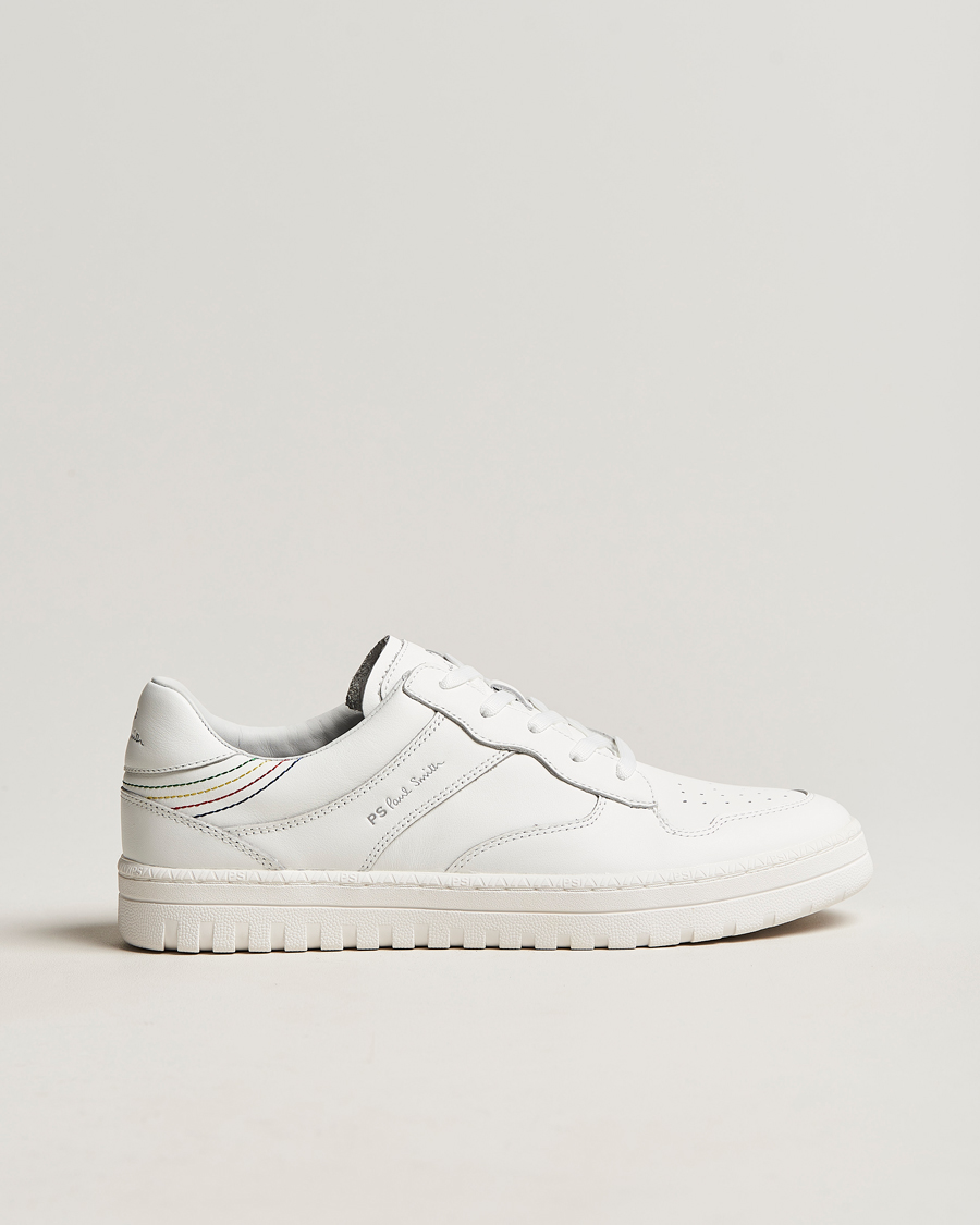 Herren | PS Paul Smith Liston Leather Sneaker White | PS Paul Smith | Liston Leather Sneaker White