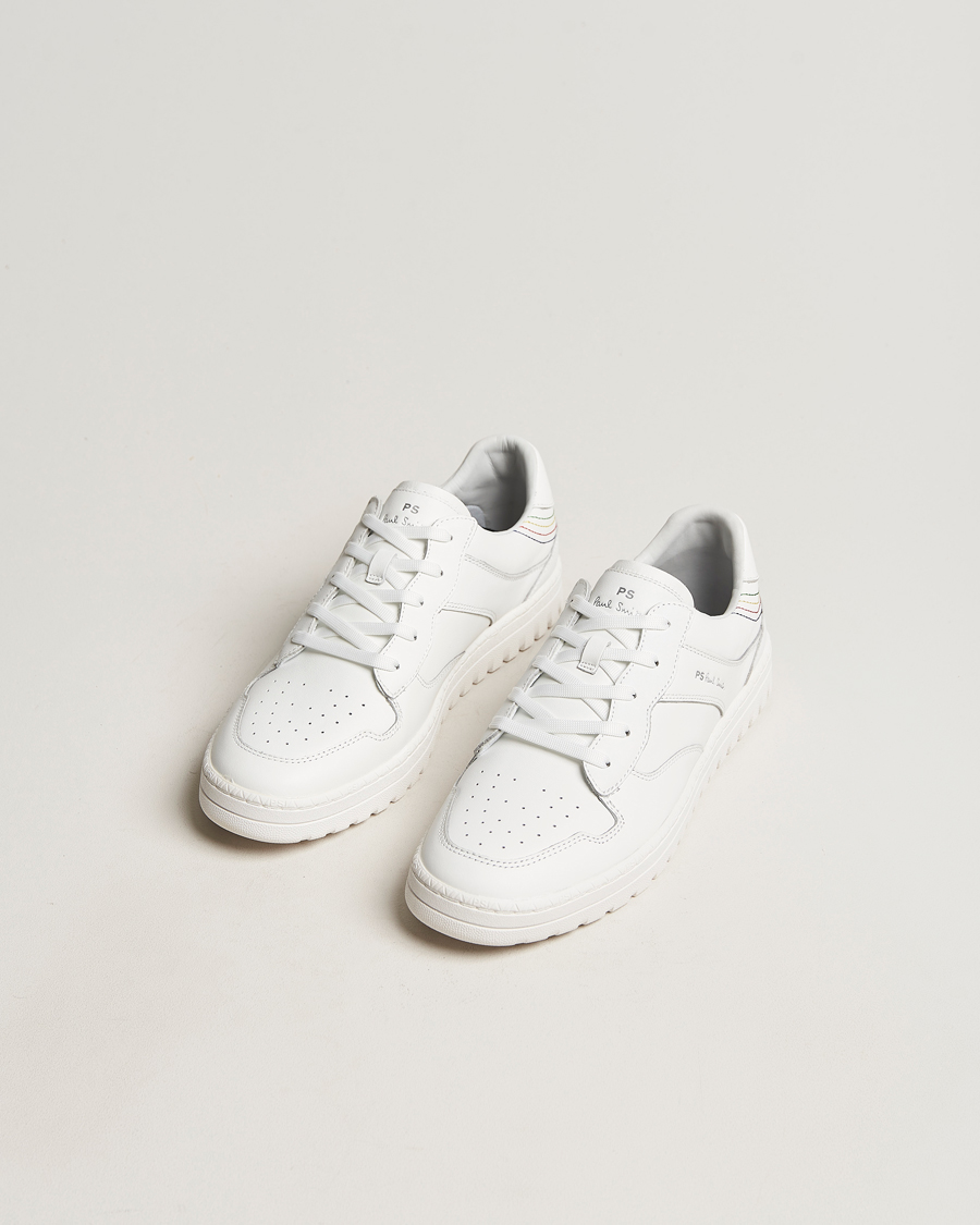 Herren | PS Paul Smith Liston Leather Sneaker White | PS Paul Smith | Liston Leather Sneaker White