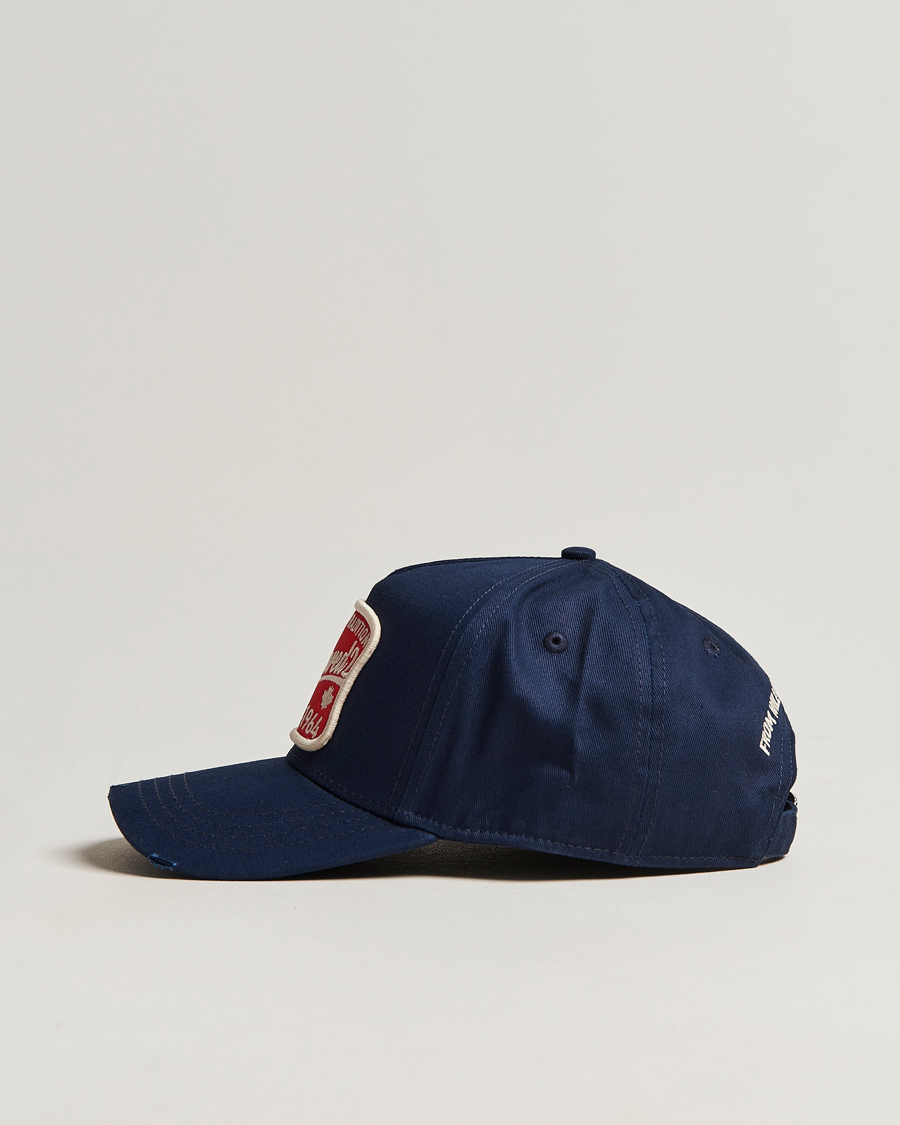 Herren | Dsquared2 Canadian Tradition Baseball Cap Navy | Dsquared2 | Canadian Tradition Baseball Cap Navy