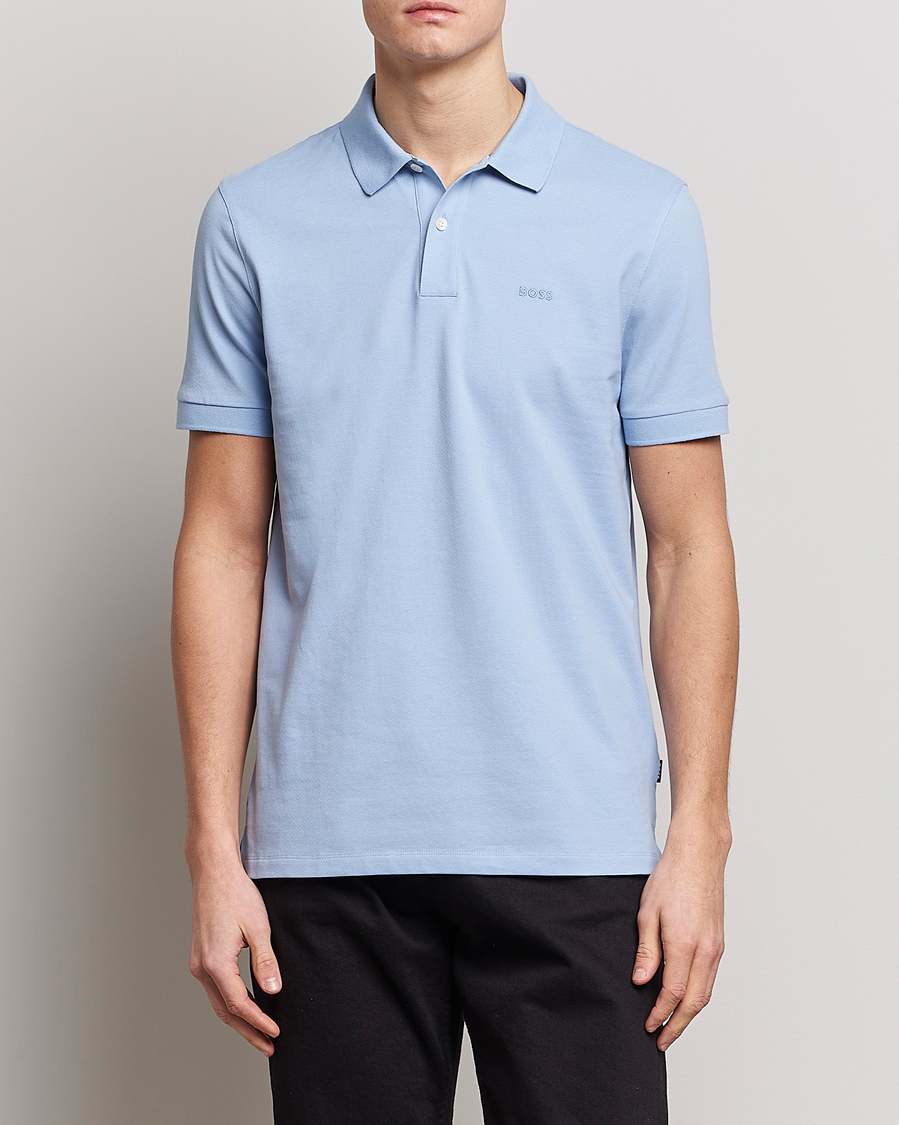Herren | Poloshirts | BOSS BLACK | Pallas Polo Open Blue