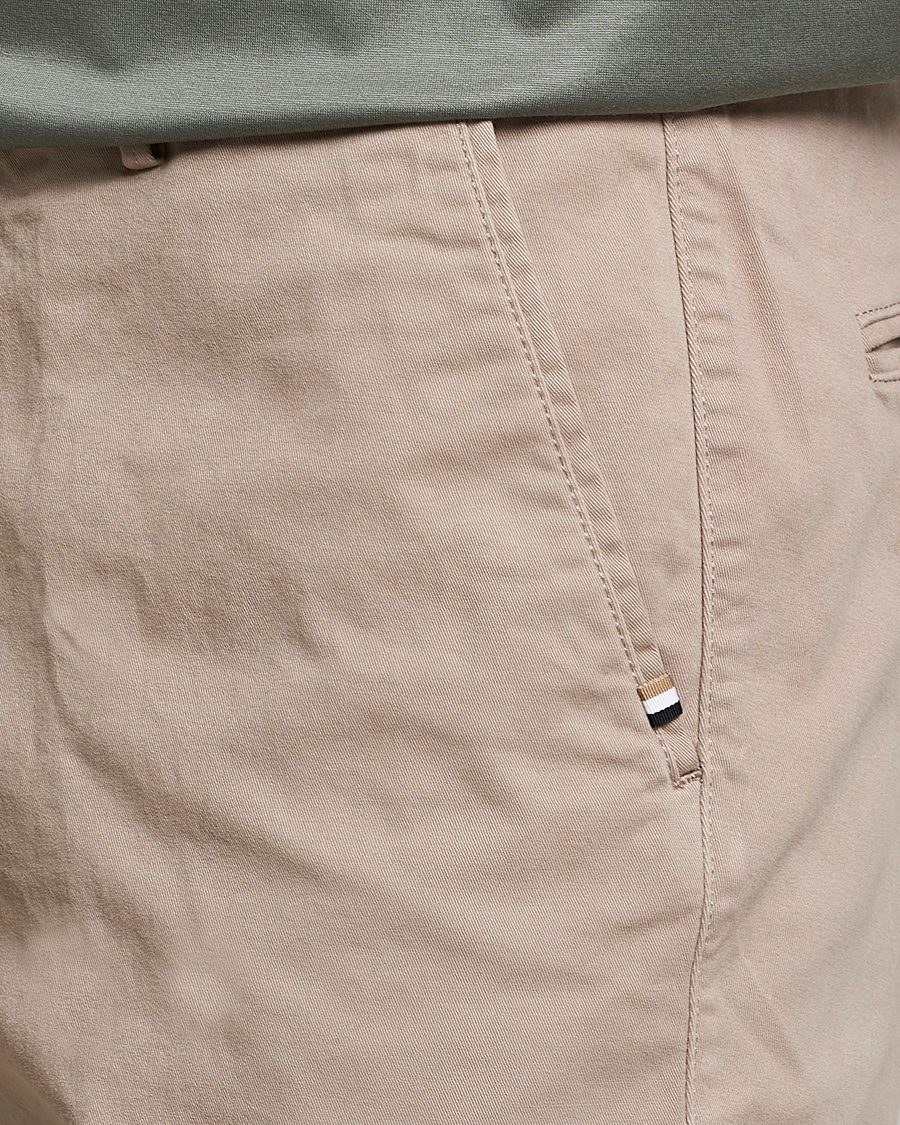 Herren | Shorts | BOSS BLACK | Slice Chino Shorts Open Beige