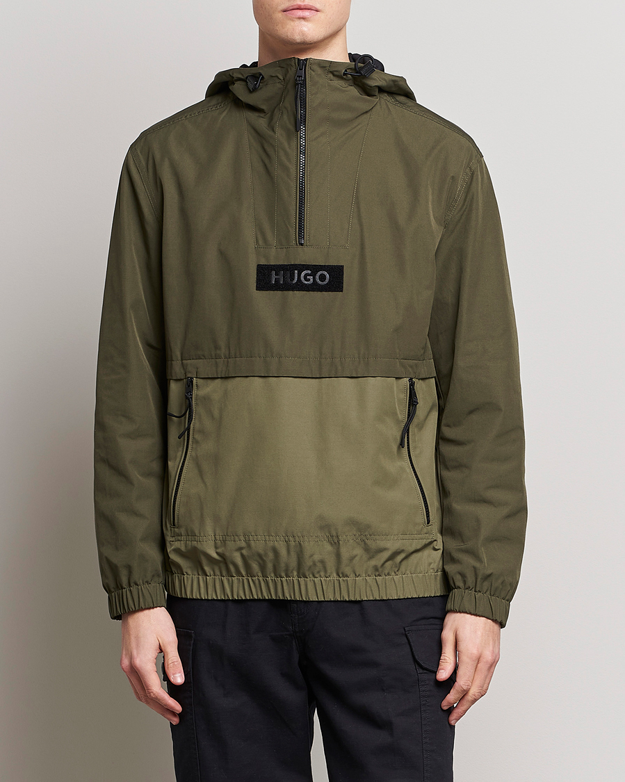 Herren | Jacken | HUGO | Breaker Anorak Open Green