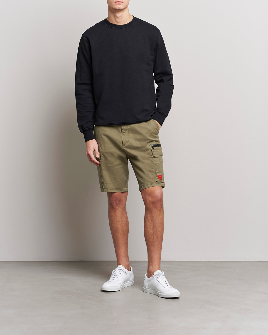 Herren | Shorts | HUGO | Johny Cargo Shorts Open Green