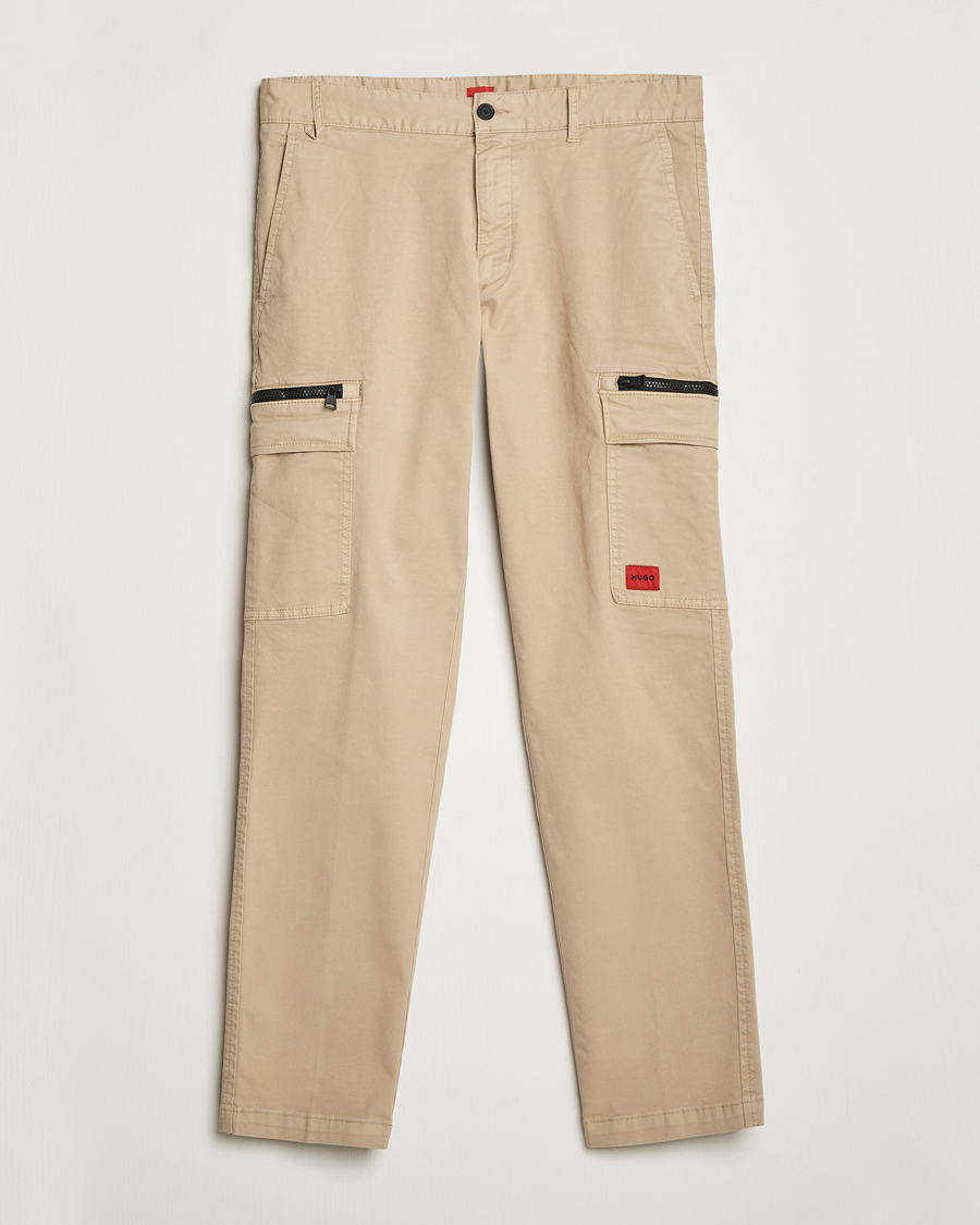 Herren | Hosen | HUGO | Glian Ripstop Cargo Pants Medium Beige