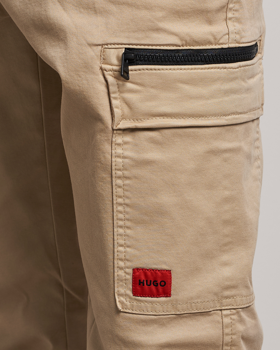 Herren | Hosen | HUGO | Glian Ripstop Cargo Pants Medium Beige