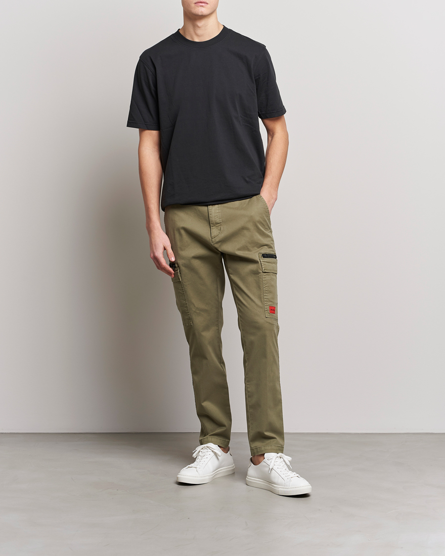Herren | Hosen | HUGO | Glian Ripstop Cargo Pants Open Green