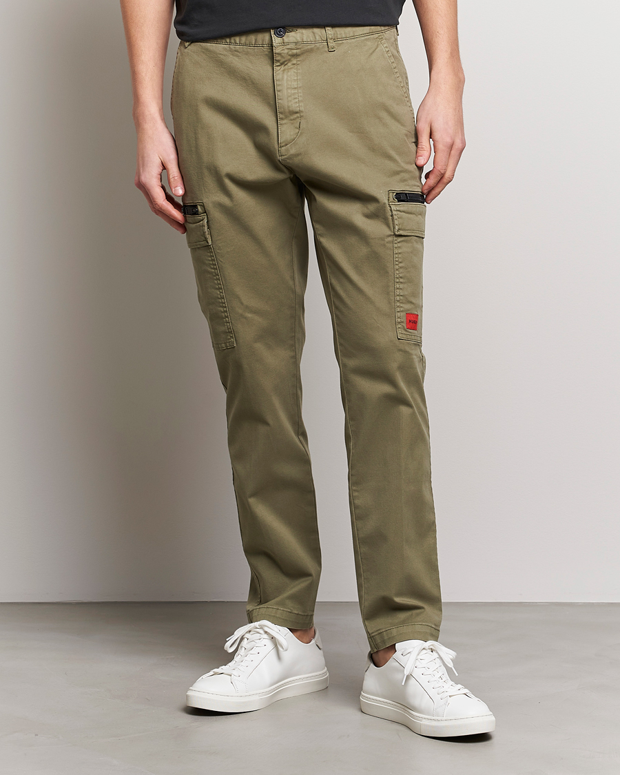 Herren | Hosen | HUGO | Glian Ripstop Cargo Pants Open Green