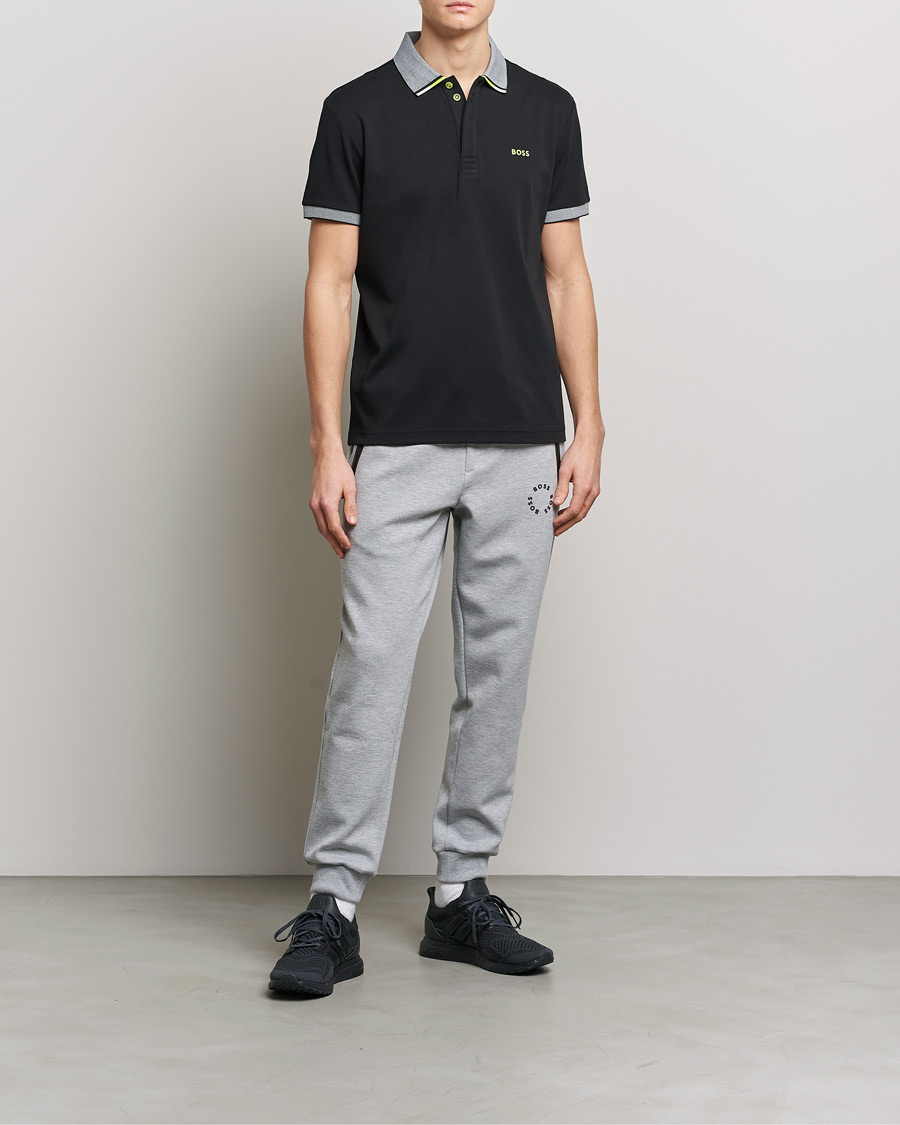 Herren | Poloshirts | BOSS GREEN | Paddy Performance Piké Black
