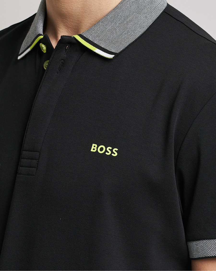 Herren | Poloshirts | BOSS GREEN | Paddy Performance Piké Black