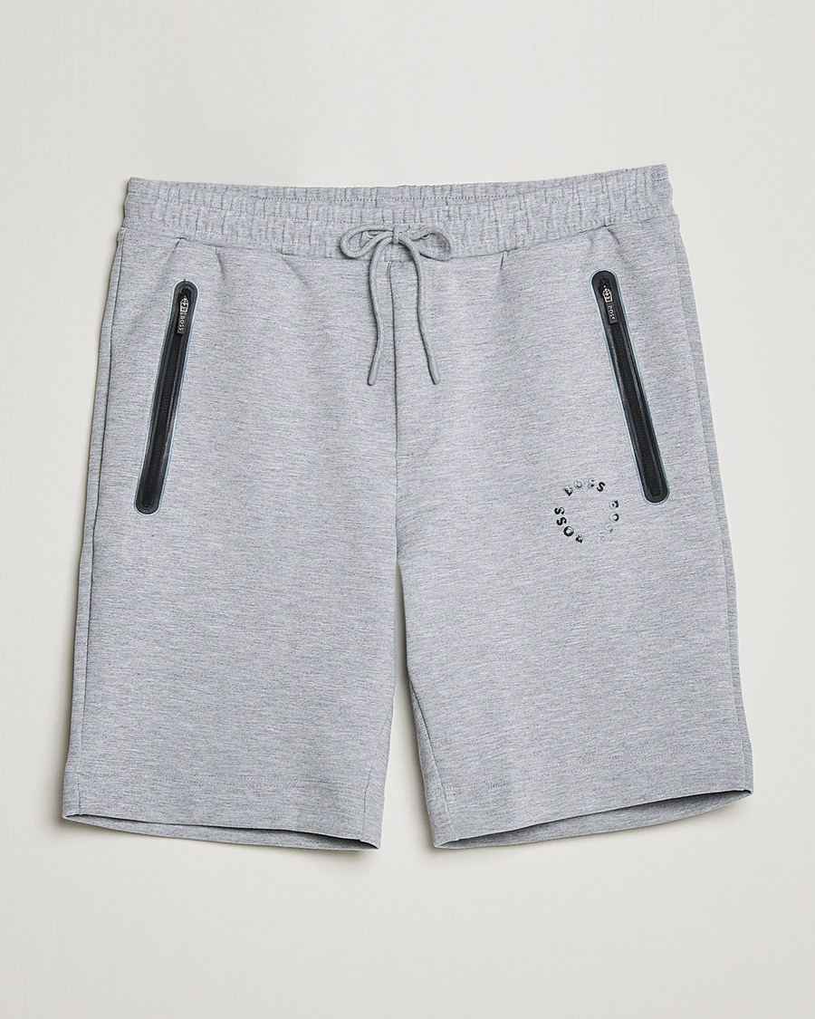 Herren | Shorts | BOSS GREEN | Headlo Sweatshorts Light Grey