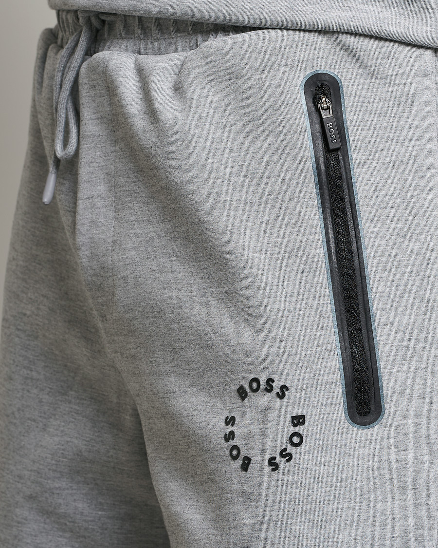 Herren | Shorts | BOSS GREEN | Headlo Sweatshorts Light Grey
