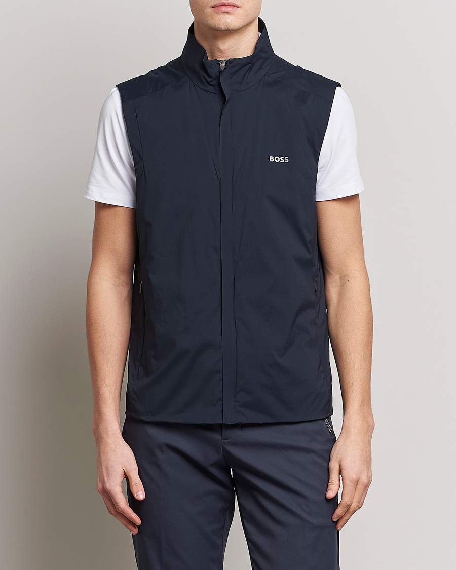 Herren | Westen | BOSS GREEN | Axis Performance Vest Dark Blue