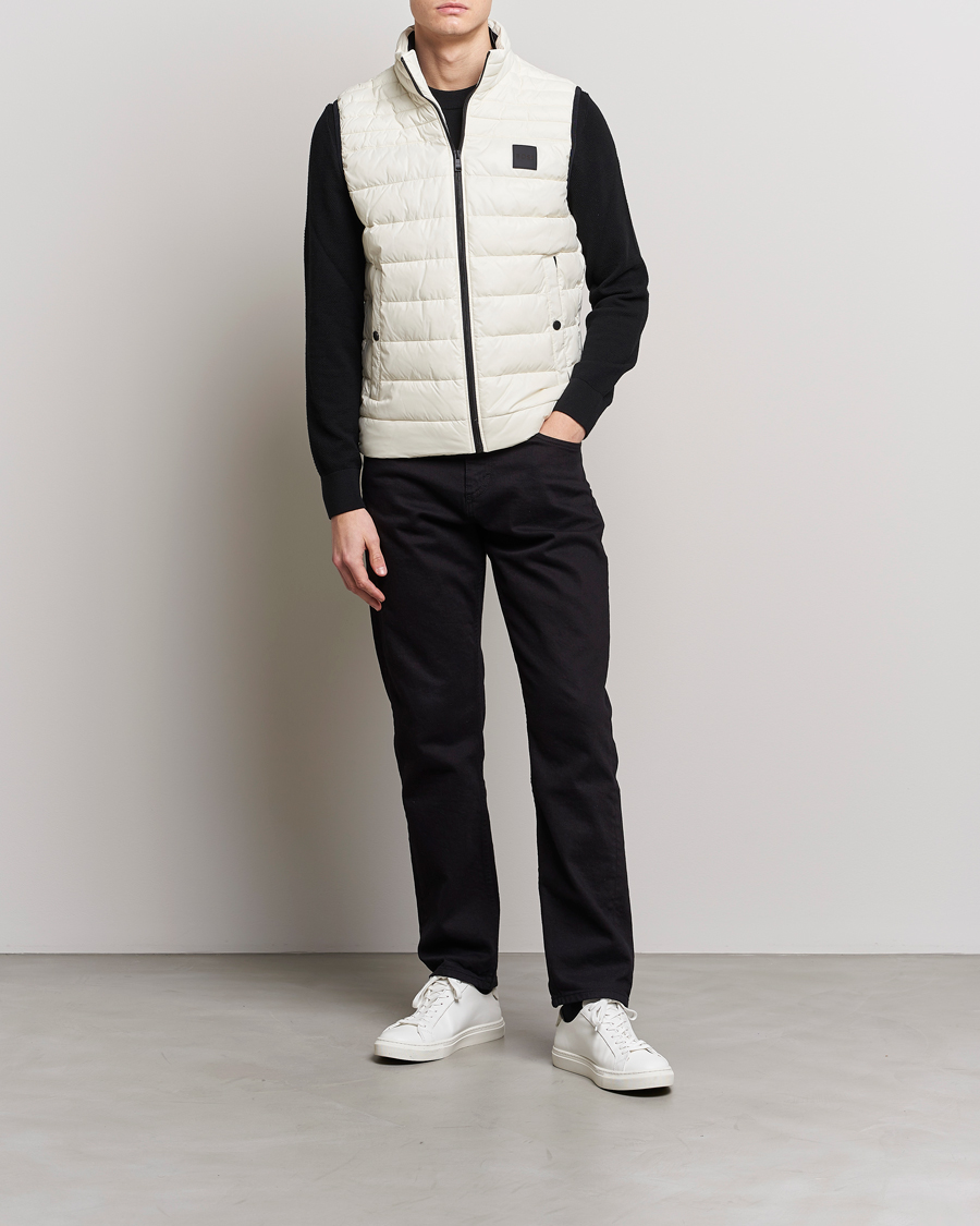 Herren | Westen | BOSS ORANGE | Odeno Down Vest Light Beige