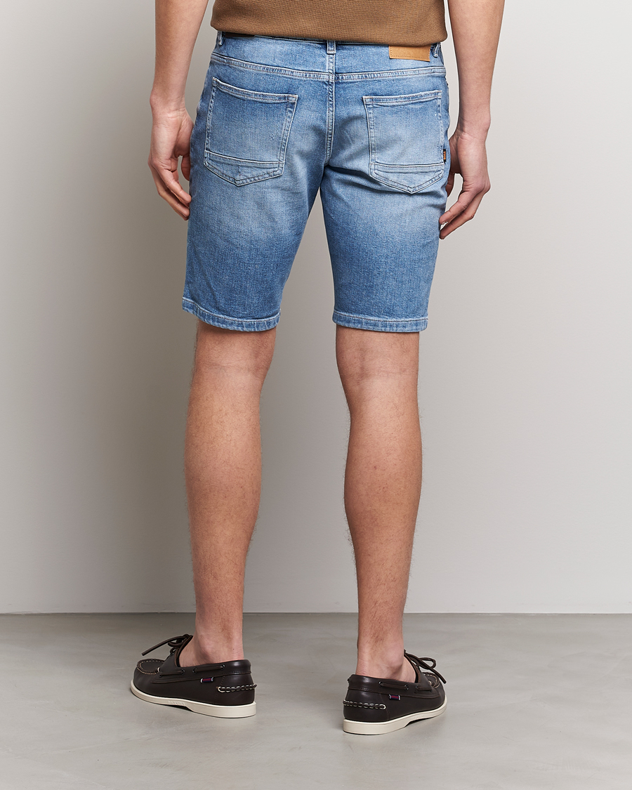 Herren | Shorts | BOSS ORANGE | Delaware Denim Shorts Light Blue