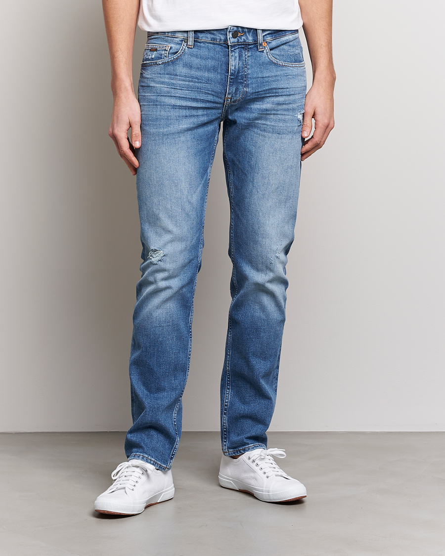 Herren | Jeans | BOSS ORANGE | Delaware Stretch Jeans Light Blue