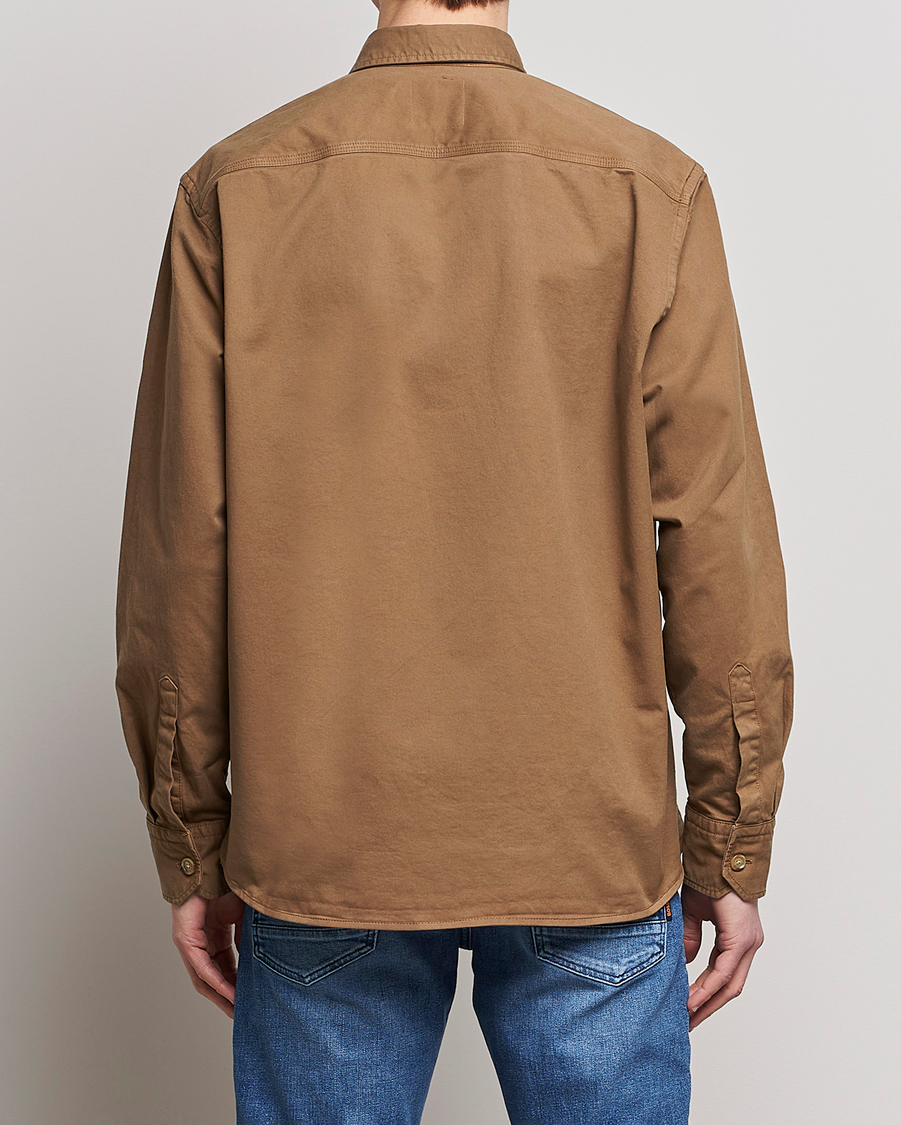 Herren | Hemden | BOSS ORANGE | Lisel Pocket Overshirt Open Beige