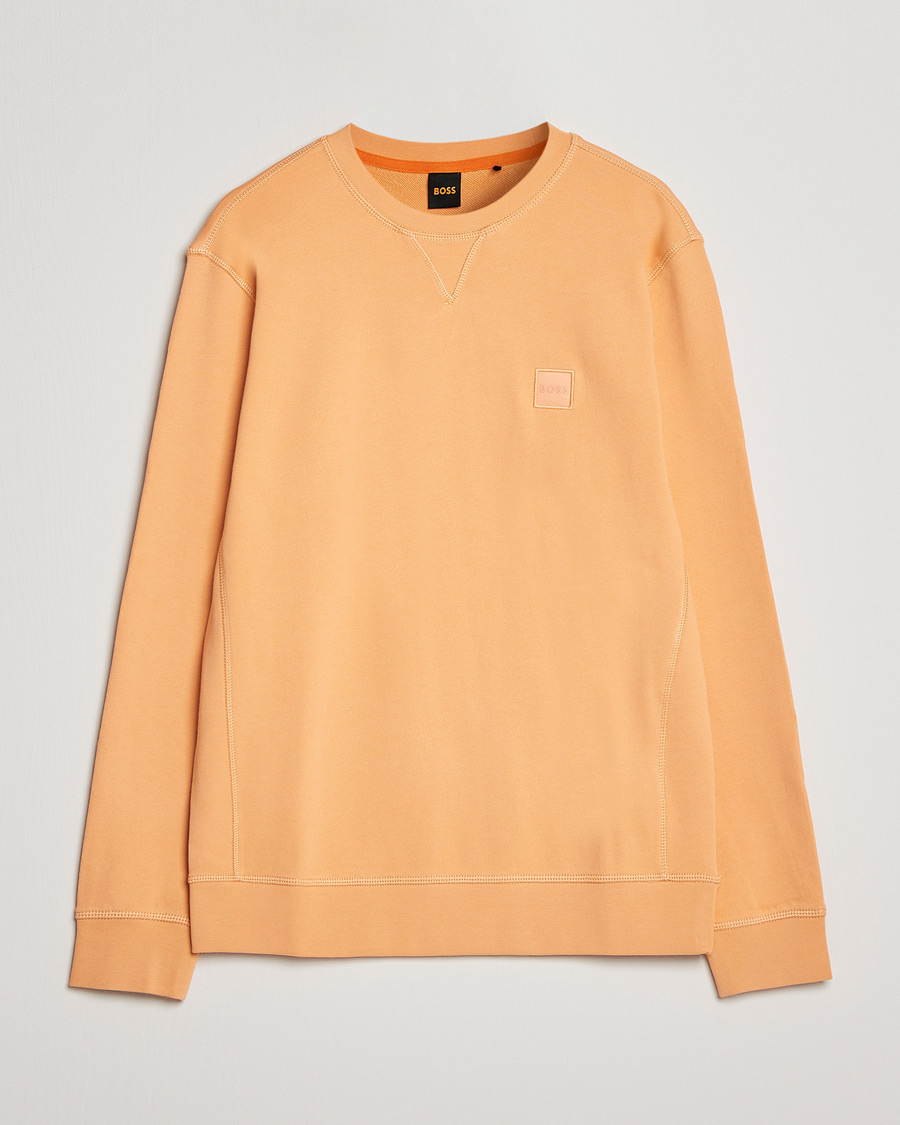 Herren | Pullover | BOSS ORANGE | Westart Logo Sweatshirt Pastel Orange