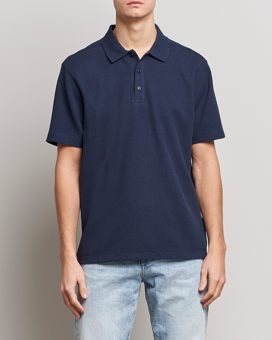 Herren | Poloshirts | BOSS ORANGE | Petempesto Knitted Polo Dark Blue