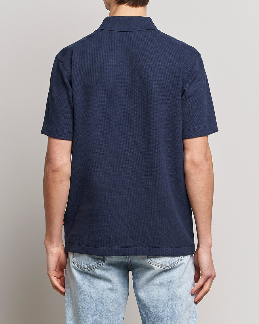 Herren | Poloshirts | BOSS ORANGE | Petempesto Knitted Polo Dark Blue