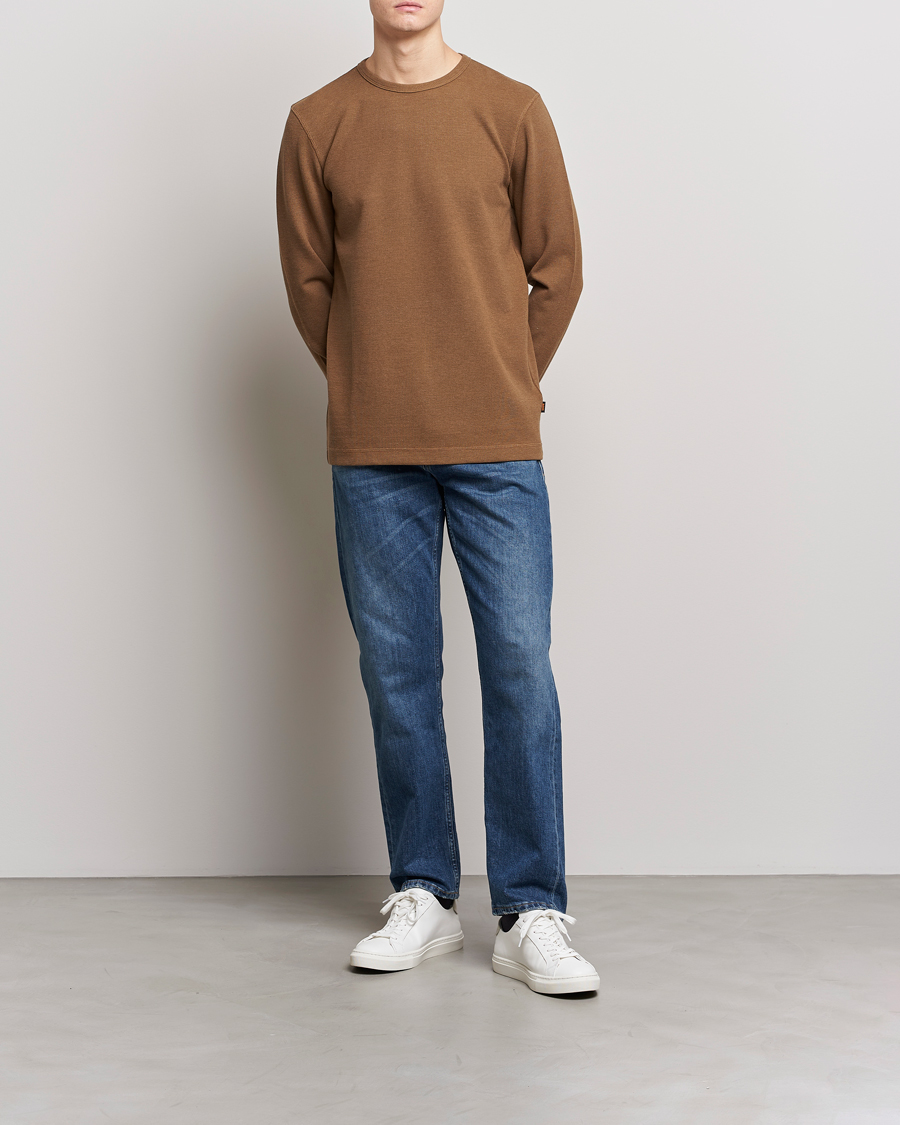 Herren | Pullover | BOSS ORANGE | Tempesto Sweater Open Beige