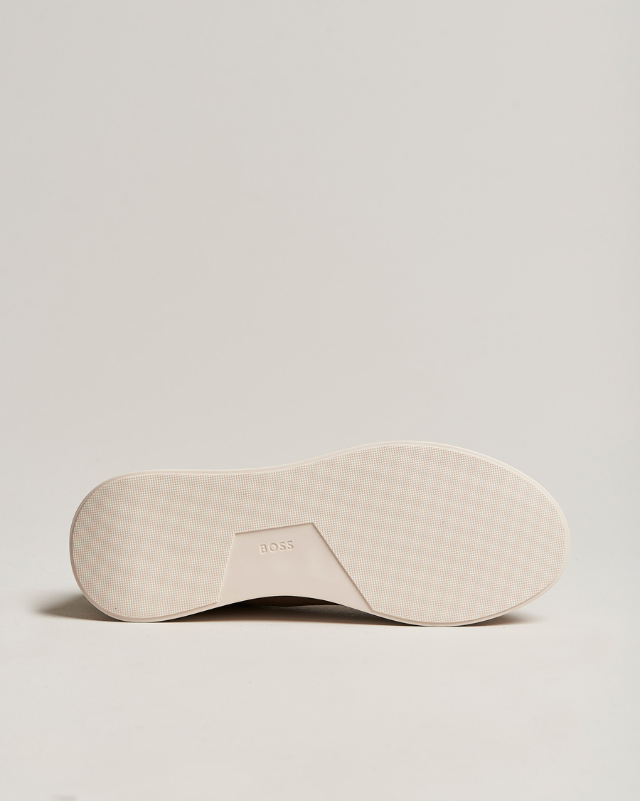 Herren | Bulton Suede Sneaker Medium Beige | BOSS BLACK | Bulton Suede Sneaker Medium Beige