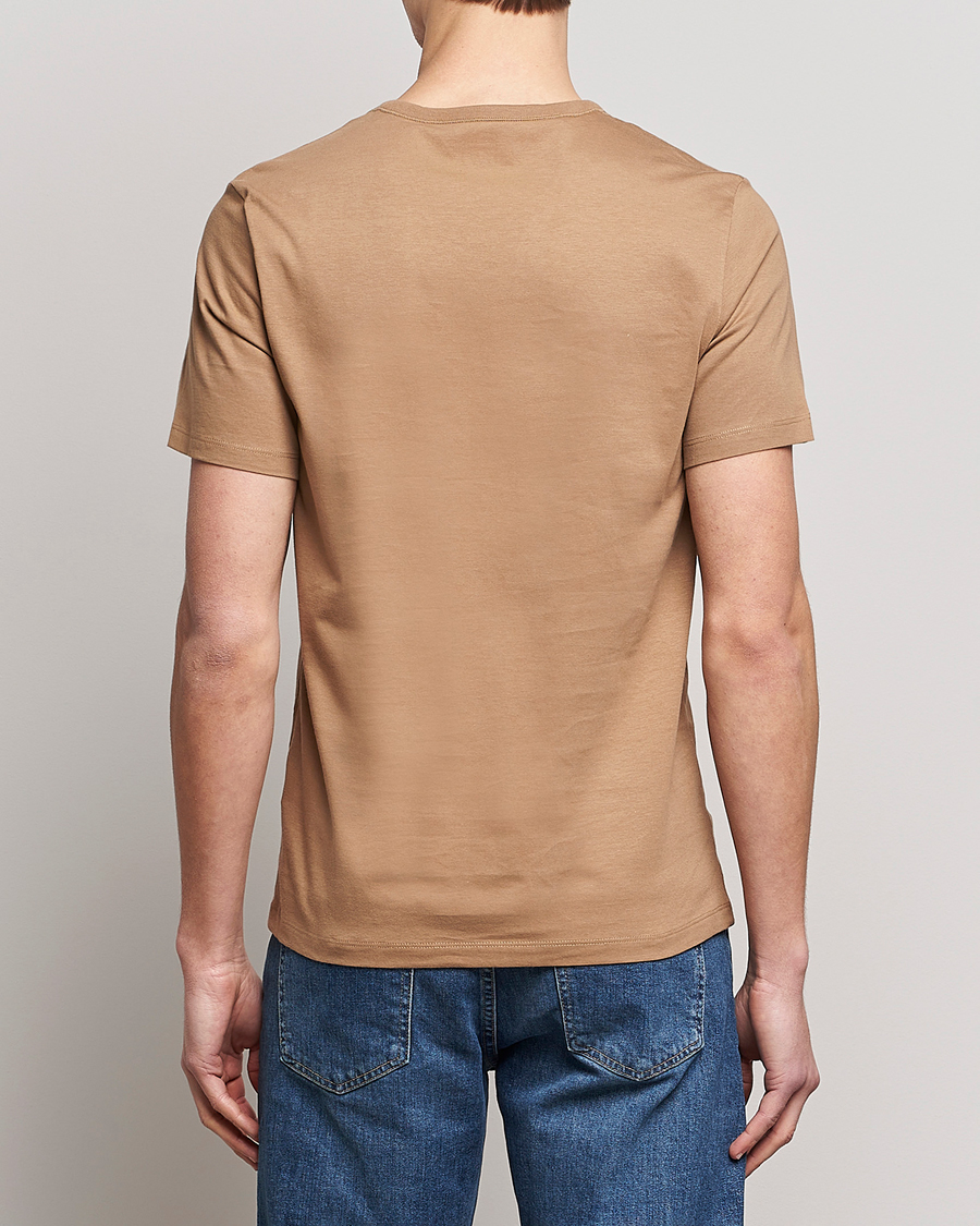 Herren | T-Shirts | BOSS BLACK | 3-Pack Crew Neck T-Shirt Beige/White/Black