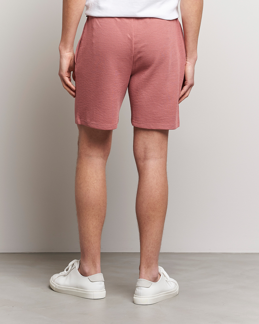 Herren | Shorts | BOSS BLACK | Waffle Logo Shorts Open Pink