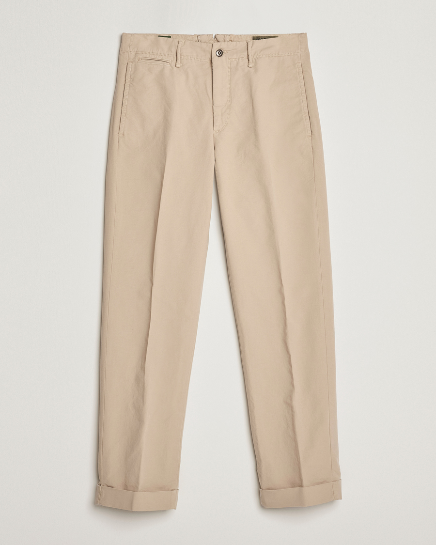 Herren | Hosen | Incotex | Regular Fit Cotton Stretch Slacks Beige
