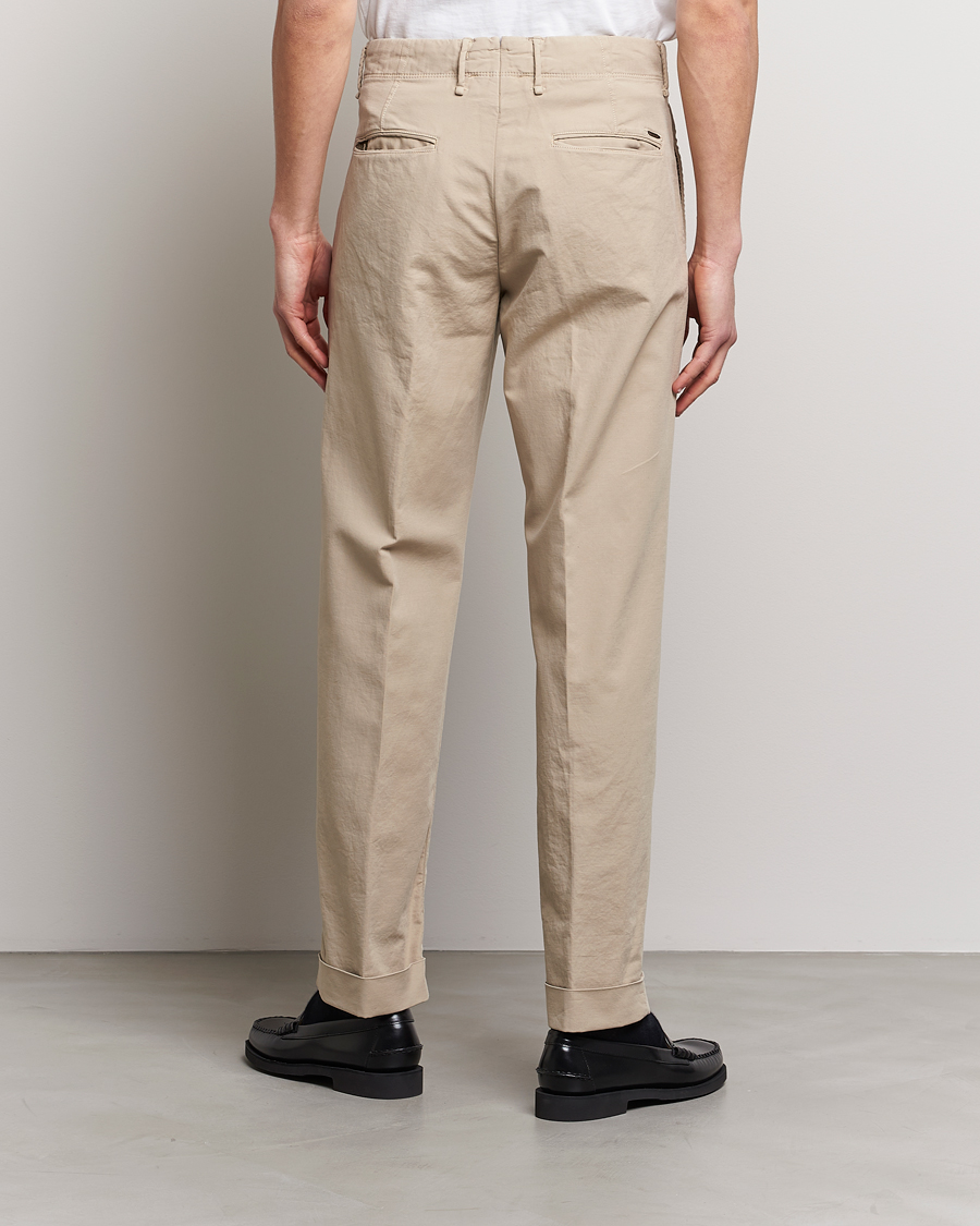 Herren | Hosen | Incotex | Regular Fit Cotton Stretch Slacks Beige