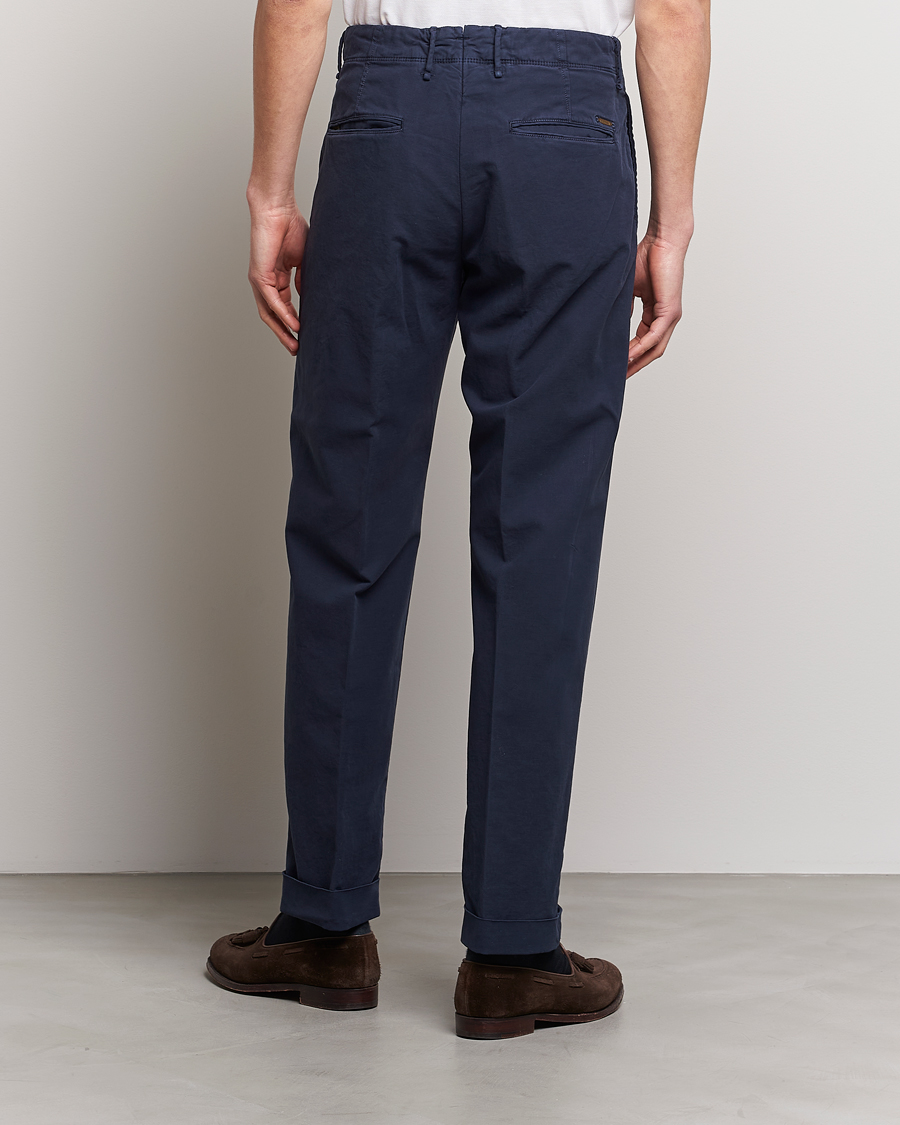Herren | Hosen | Incotex | Regular Fit Cotton Stretch Slacks Navy