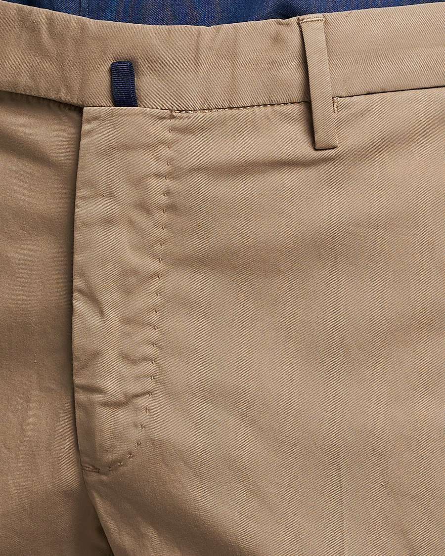 Herren | Hosen | Incotex | Slim Fit Comfort Chinos Beige