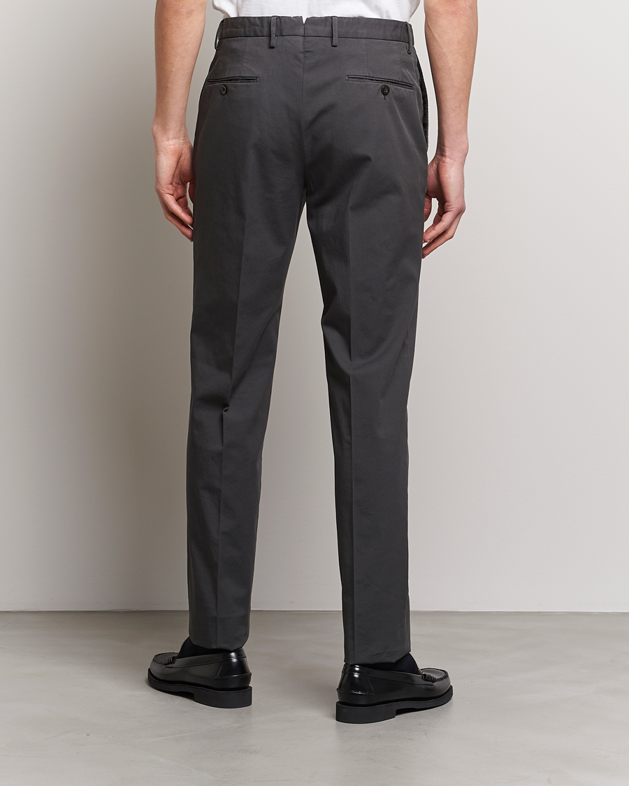 Herren | Hosen | Incotex | Regular Fit Comfort Chinos Charcoal