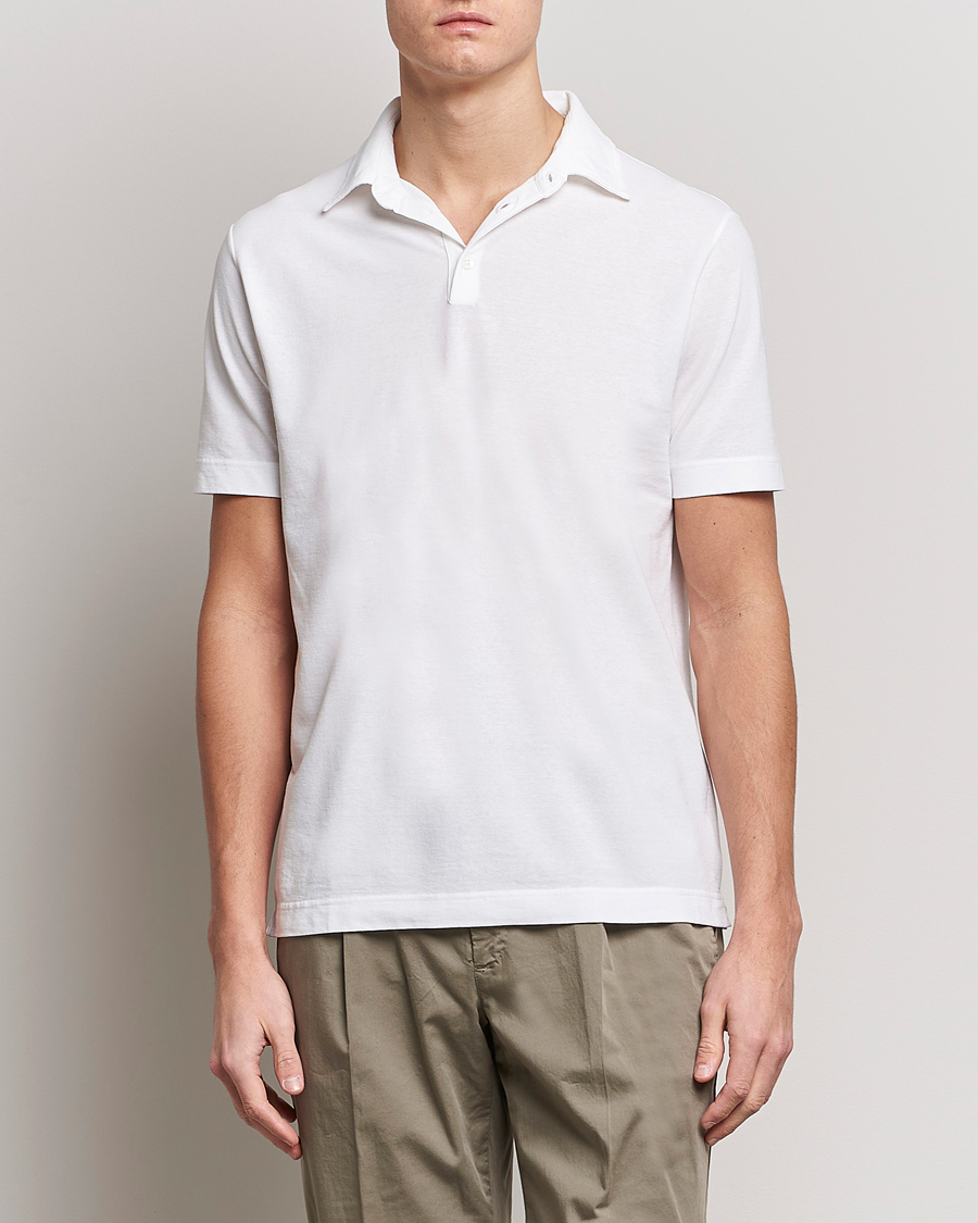 Herren | Poloshirts | Zanone | Ice Cotton Polo White