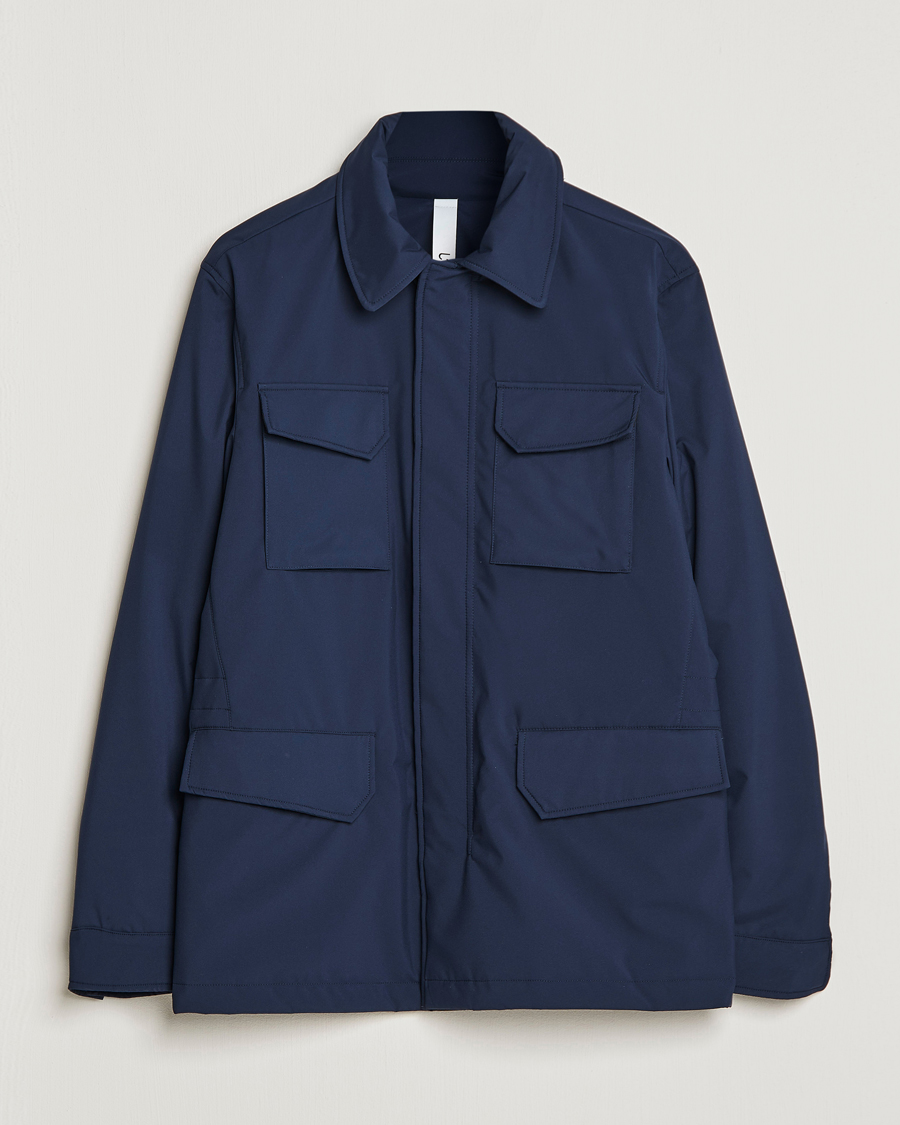 Herren | Jacken | Slowear | Nylon Field Jacket Navy