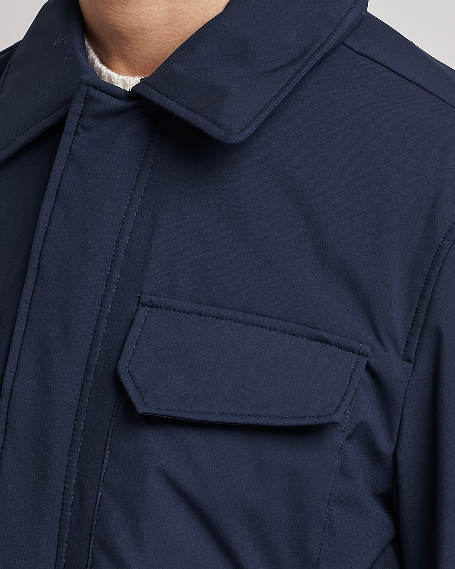 Herren | Jacken | Slowear | Nylon Field Jacket Navy