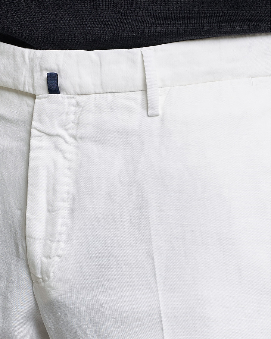 Herren | Hosen | Incotex | Slim Fit Chinolino Trousers White