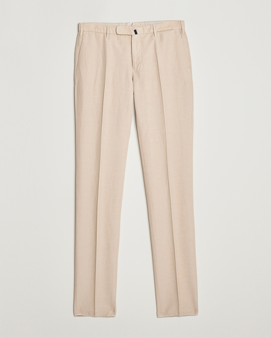 Herren | Hosen | Incotex | Slim Fit Chinolino Trousers Beige