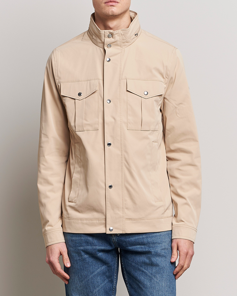 Herren | Jacken | J.Lindeberg | Bailey Field Jacket Safari Beige