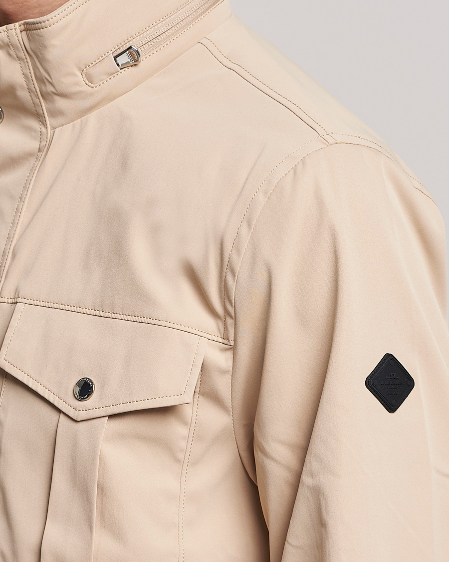 Herren | Jacken | J.Lindeberg | Bailey Field Jacket Safari Beige