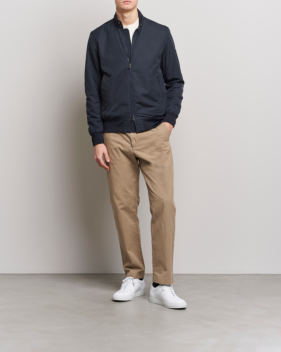 Herren | Jacken | J.Lindeberg | Derek Poly Harrington Jacket Navy