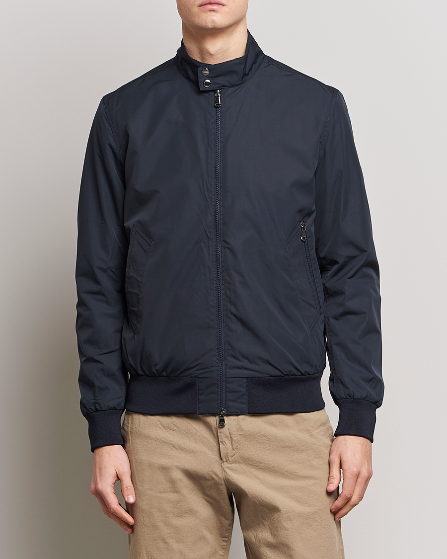 Herren | Jacken | J.Lindeberg | Derek Poly Harrington Jacket Navy