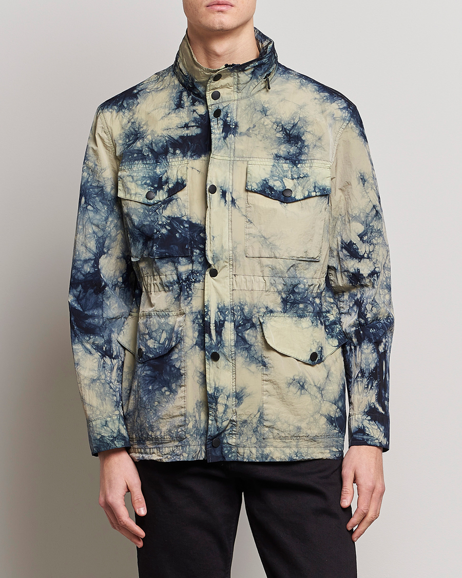 Herren | Jacken | J.Lindeberg | Hayes Tie Dye Recycled Nylon Field Jacket Aloe
