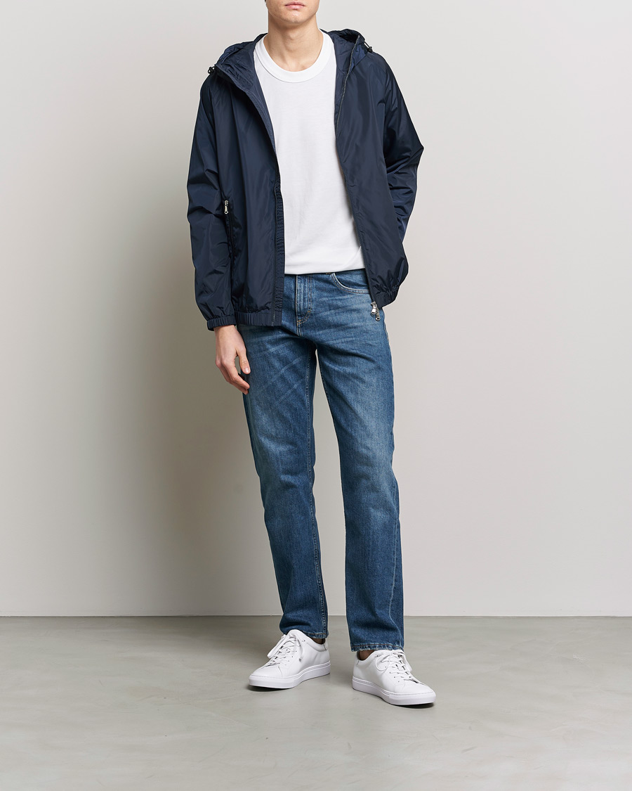 Herren | Jacken | J.Lindeberg | Trace Solid Padded Poly Jacket Navy