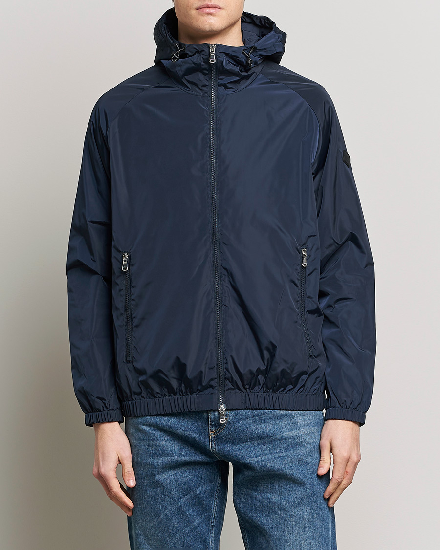 Herren | Jacken | J.Lindeberg | Trace Solid Padded Poly Jacket Navy